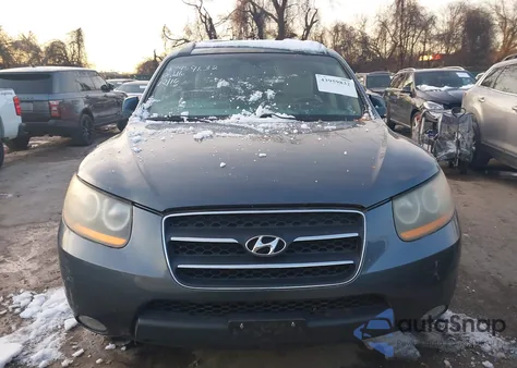 2009 Hyundai Santa Fe Limited z USA, uszkodzony, nr VIN 5NMSH73EX9H264339